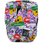 Texas Tushies Tiny Tushies Newborn AIO Cloth Diaper with Pocket Opening for Babies - Baby & Toddler > Diapering > Diapers > Cloth Diapers Cloth Diapers