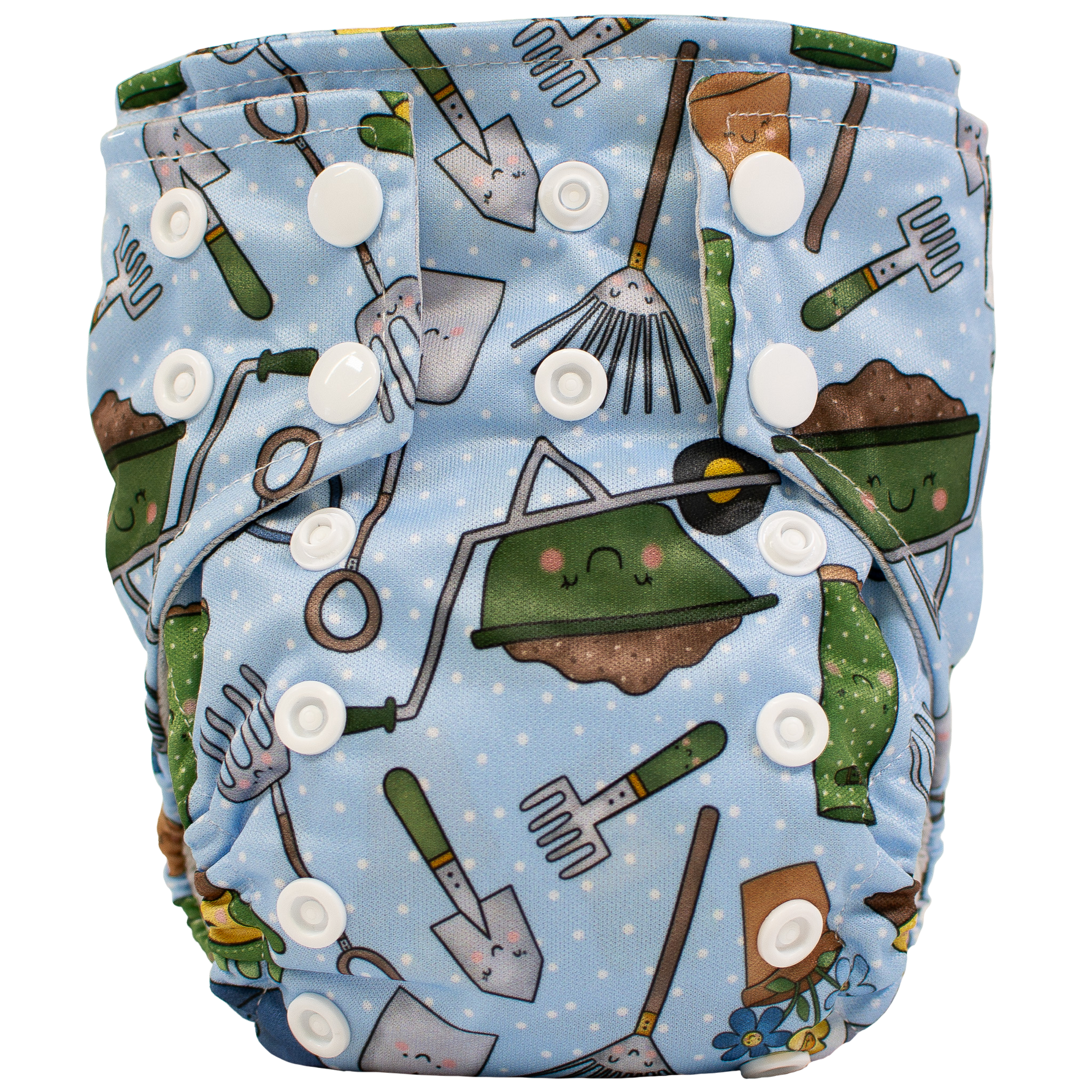 Texas Tushies Tiny Tushies Newborn AIO Cloth Diaper with Pocket Opening for Babies - Baby & Toddler > Diapering > Diapers > Cloth Diapers Cloth Diapers