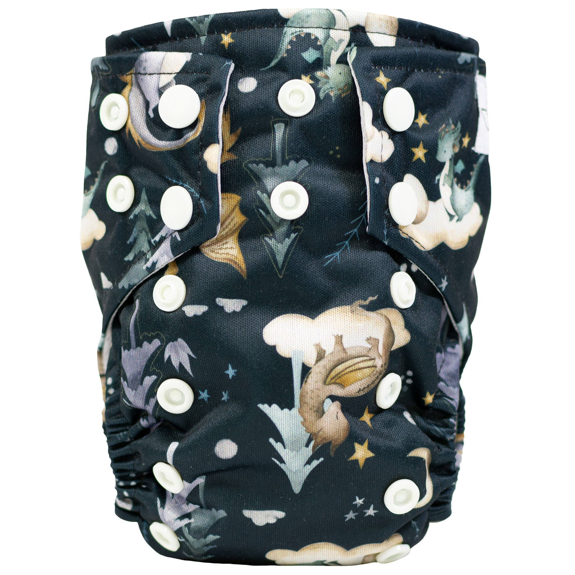 Tiny Tushies Newborn AIO Cloth Diaper with Pocket Opening for Babies 5 to 20 Pounds Texas Tushies