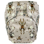 Texas Tushies Tiny Tushies Newborn AIO Cloth Diaper with Pocket Opening for Babies - Baby & Toddler > Diapering > Diapers > Cloth Diapers Cloth Diapers