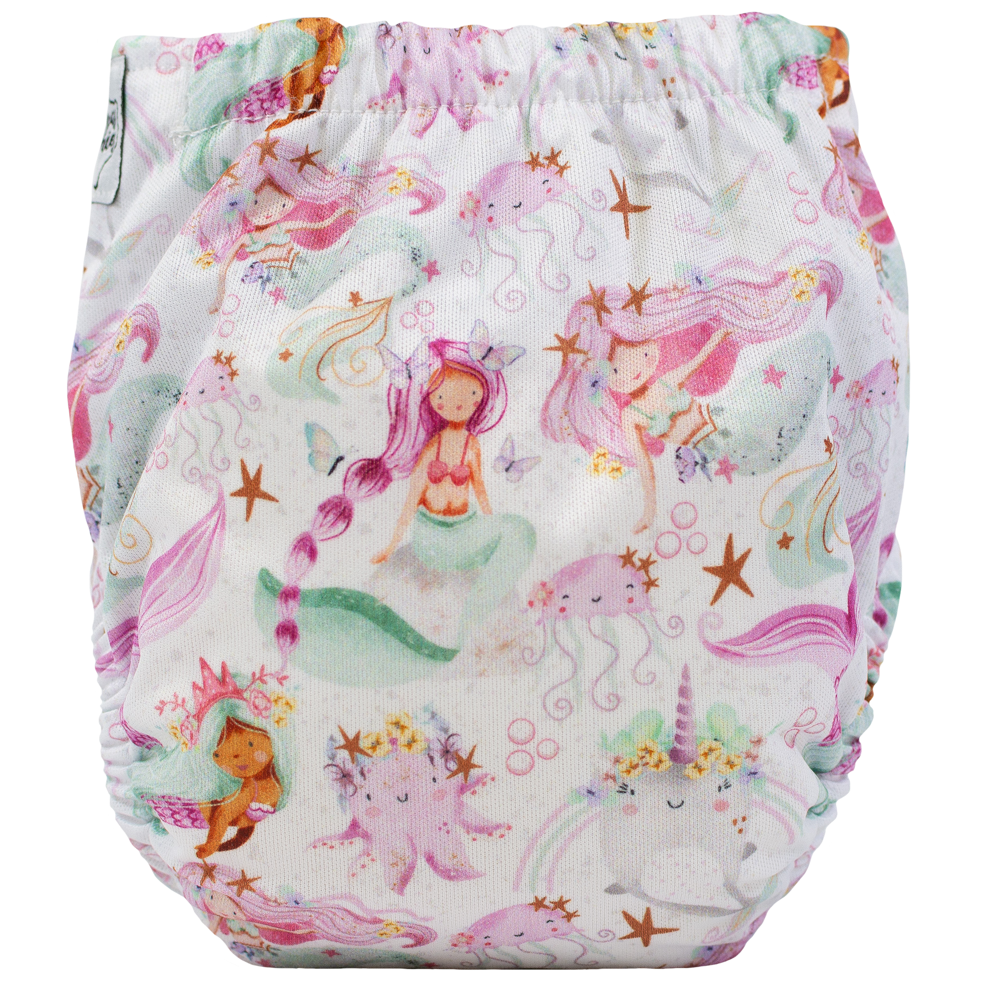 Tiny Tushies Newborn AIO Cloth Diaper with Pocket Opening for Babies 5 to 20 Pounds Texas Tushies