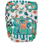 Texas Tushies Tiny Tushies Newborn AIO Cloth Diaper with Pocket Opening for Babies - Baby & Toddler > Diapering > Diapers > Cloth Diapers Cloth Diapers