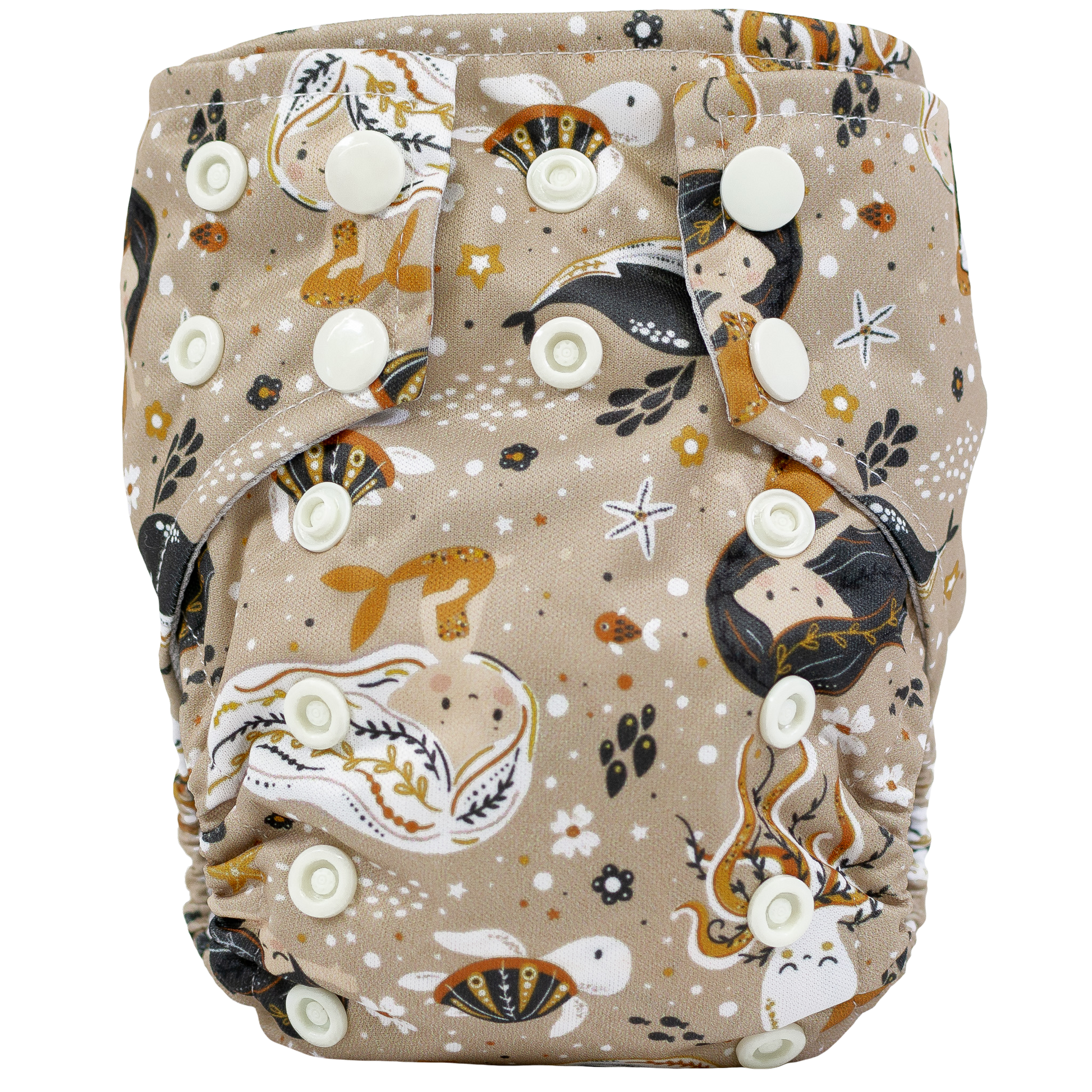 Tiny Tushies Newborn AIO Cloth Diaper with Pocket Opening for Babies 5 to 20 Pounds Texas Tushies