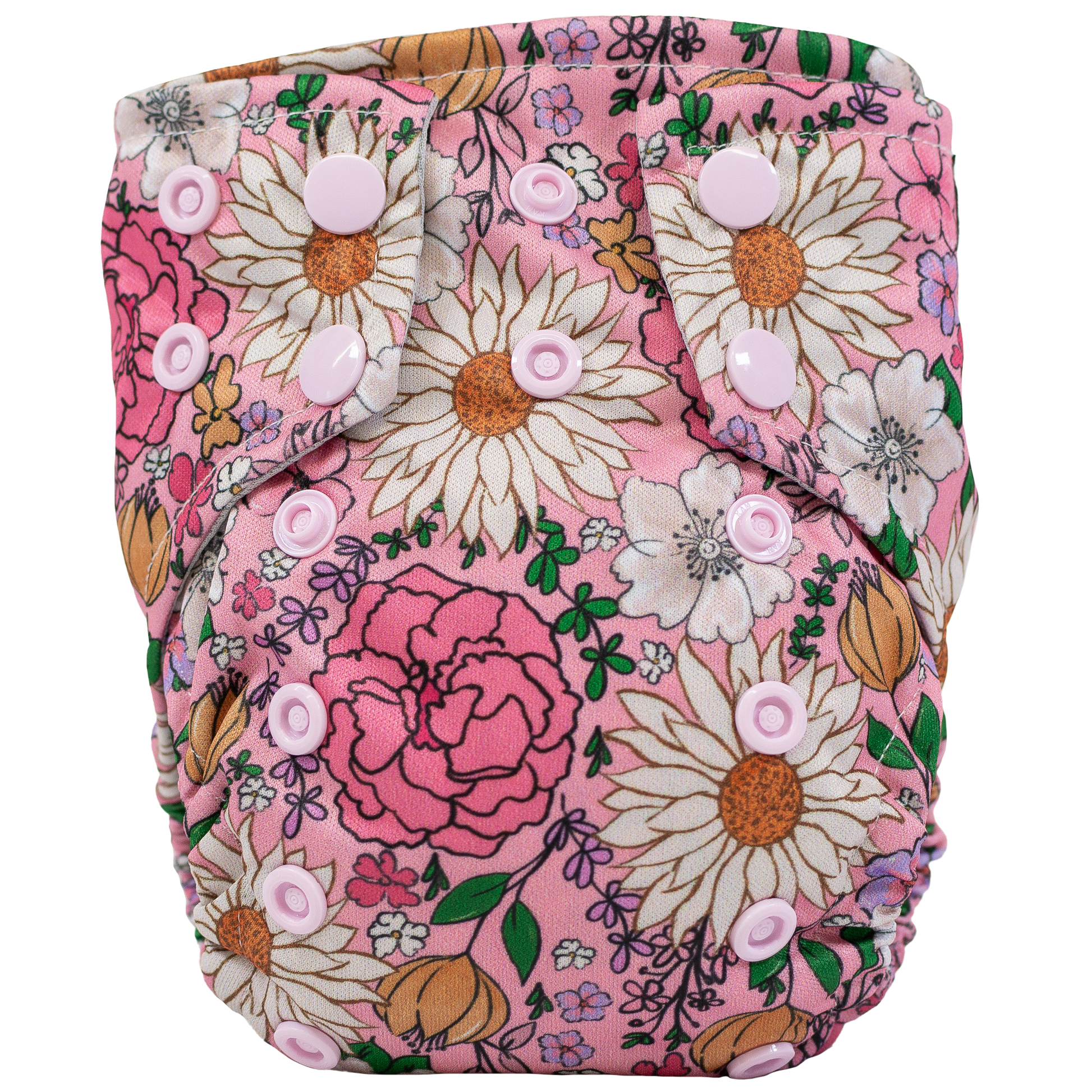 Tiny Tushies Newborn AIO Cloth Diaper with Pocket Opening for Babies 5 to 20 Pounds Texas Tushies