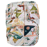 Texas Tushies Tiny Tushies Newborn AIO Cloth Diaper with Pocket Opening for Babies - Baby & Toddler > Diapering > Diapers > Cloth Diapers Cloth Diapers