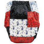Texas Tushies Tiny Tushies Newborn AIO Cloth Diaper with Pocket Opening for Babies - Baby & Toddler > Diapering > Diapers > Cloth Diapers Cloth Diapers