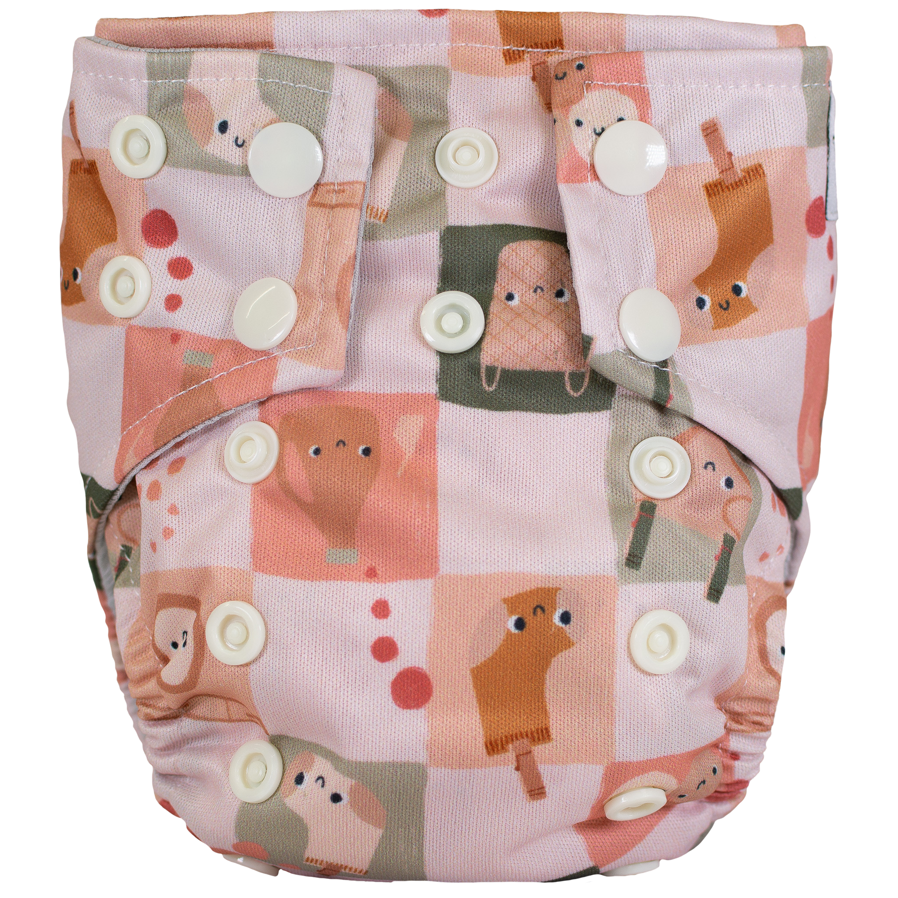 Texas Tushies Tiny Tushies Newborn AIO Cloth Diaper with Pocket Opening for Babies - Baby & Toddler > Diapering > Diapers > Cloth Diapers Cloth Diapers