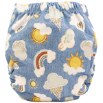 Texas Tushies Tiny Tushies Newborn AIO Cloth Diaper with Pocket Opening for Babies - Baby & Toddler > Diapering > Diapers > Cloth Diapers Cloth Diapers