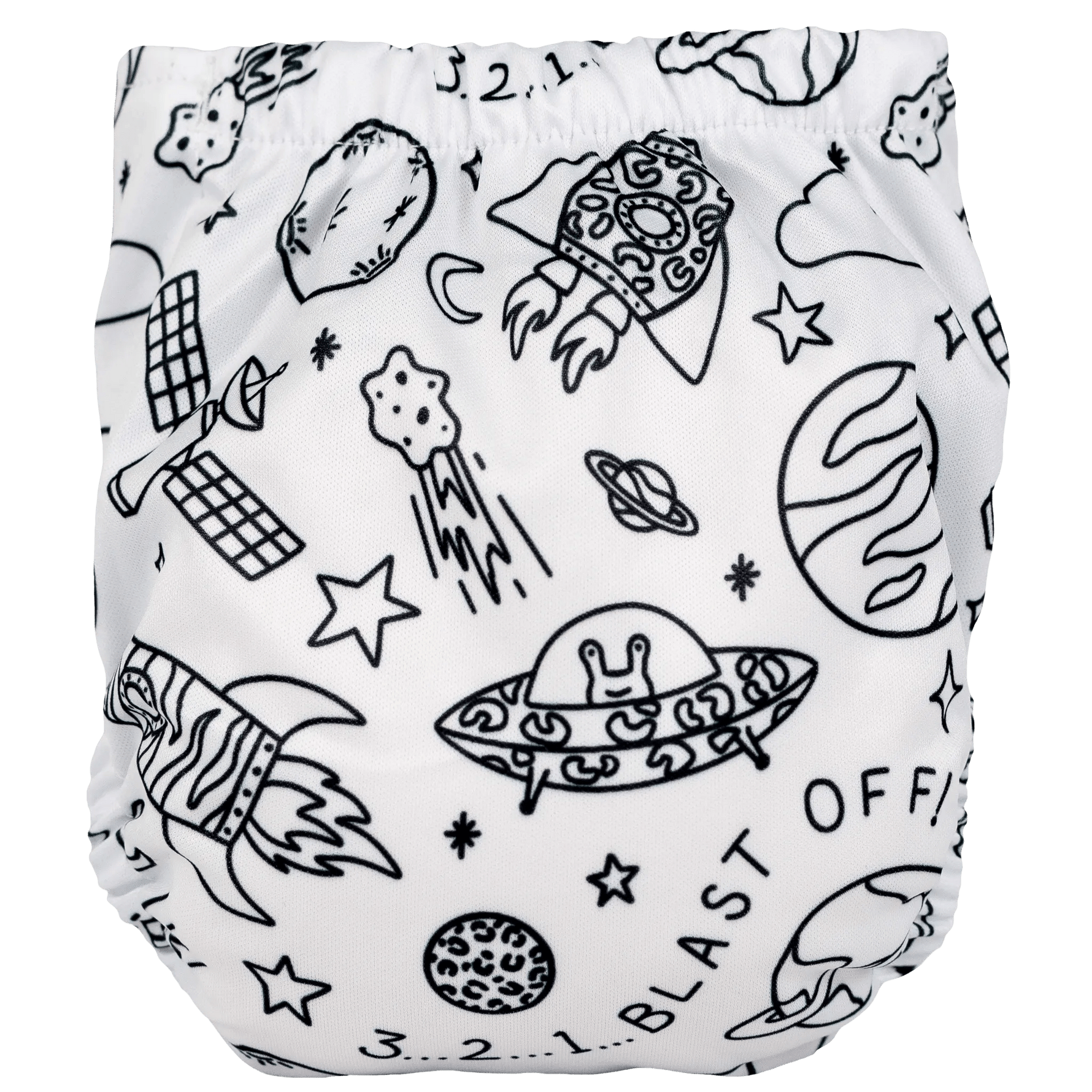 Texas Tushies Tiny Tushies Newborn AIO Cloth Diaper - 