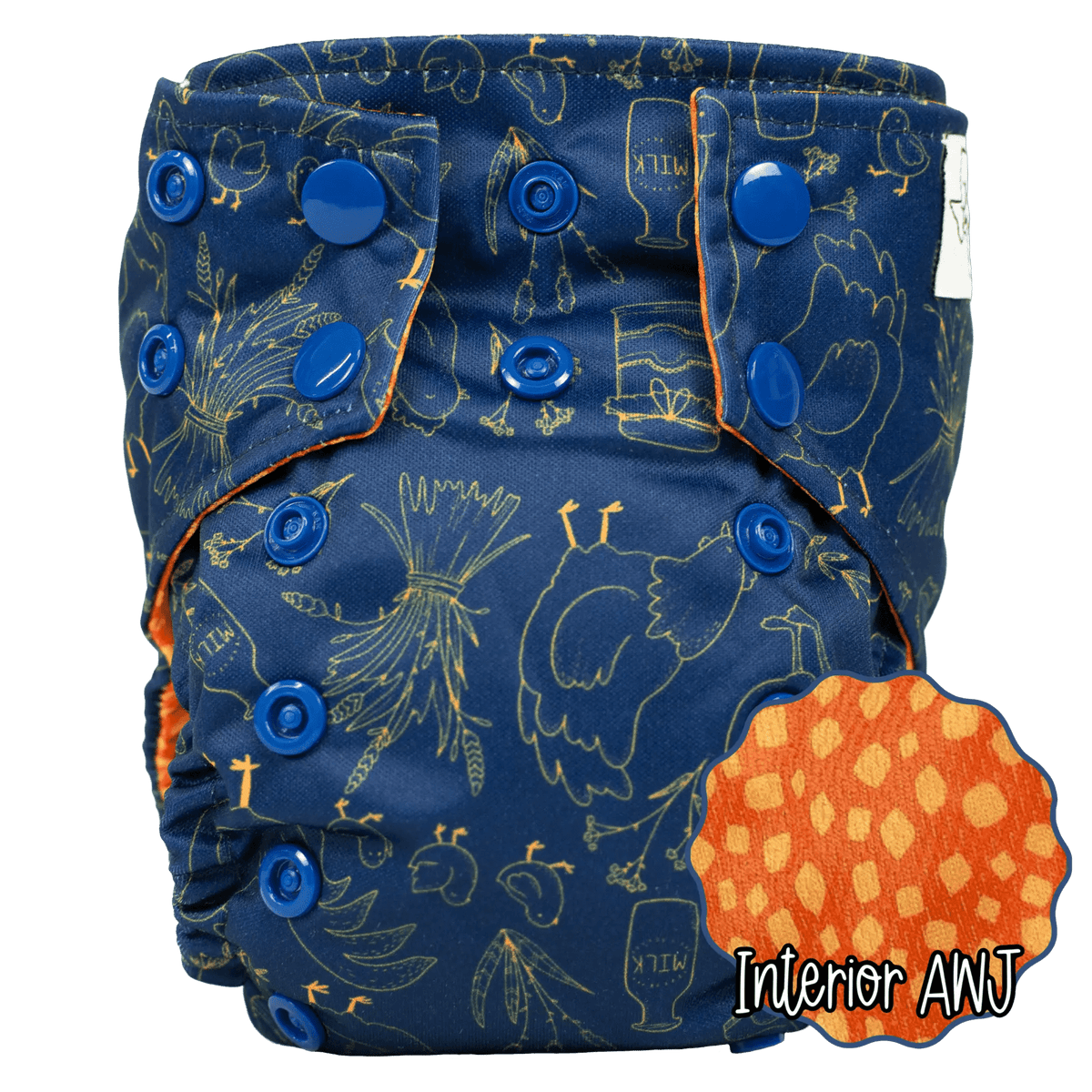 Texas Tushies Tiny Tushies Newborn AIO Cloth Diaper - 