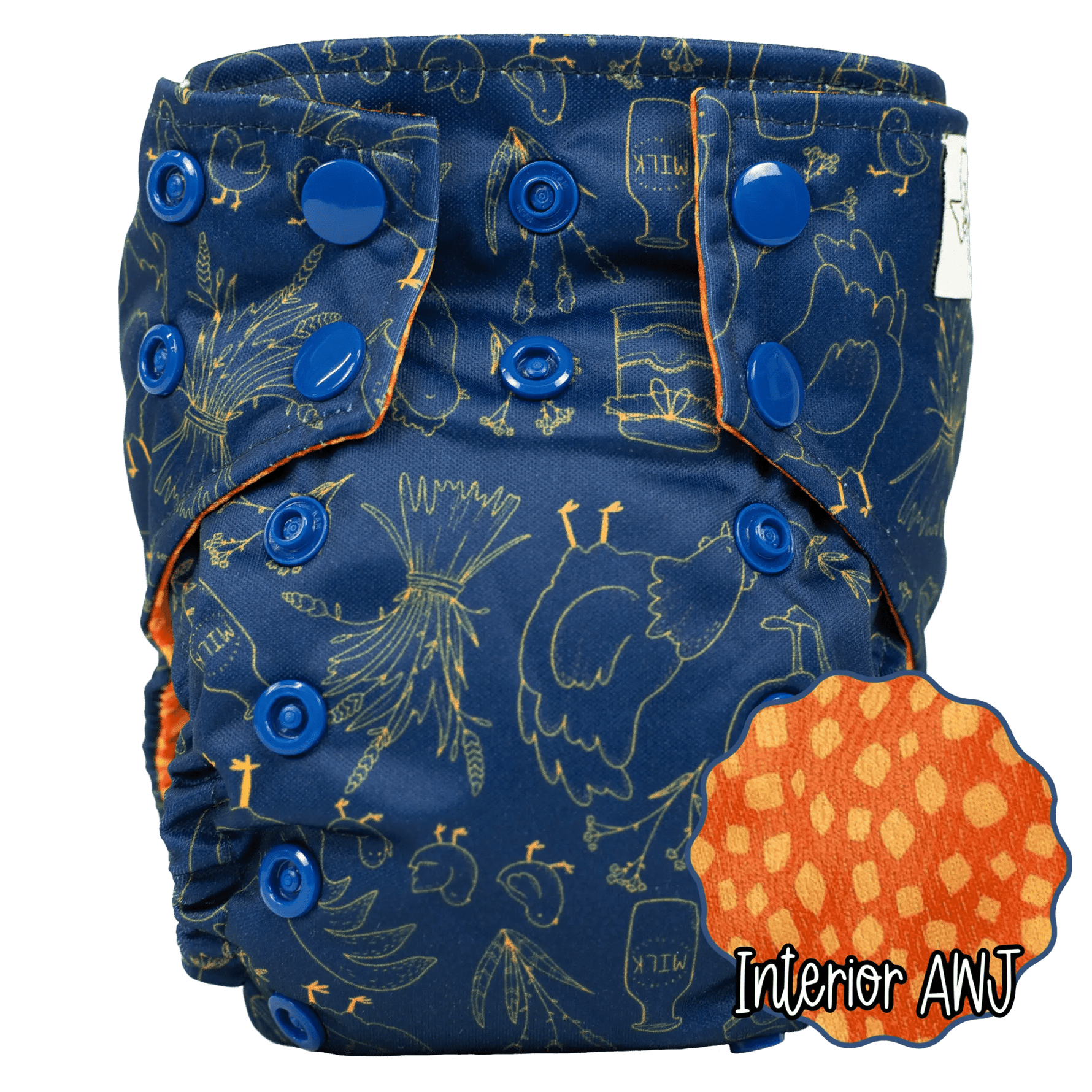 Texas Tushies Tiny Tushies Newborn AIO Cloth Diaper - 