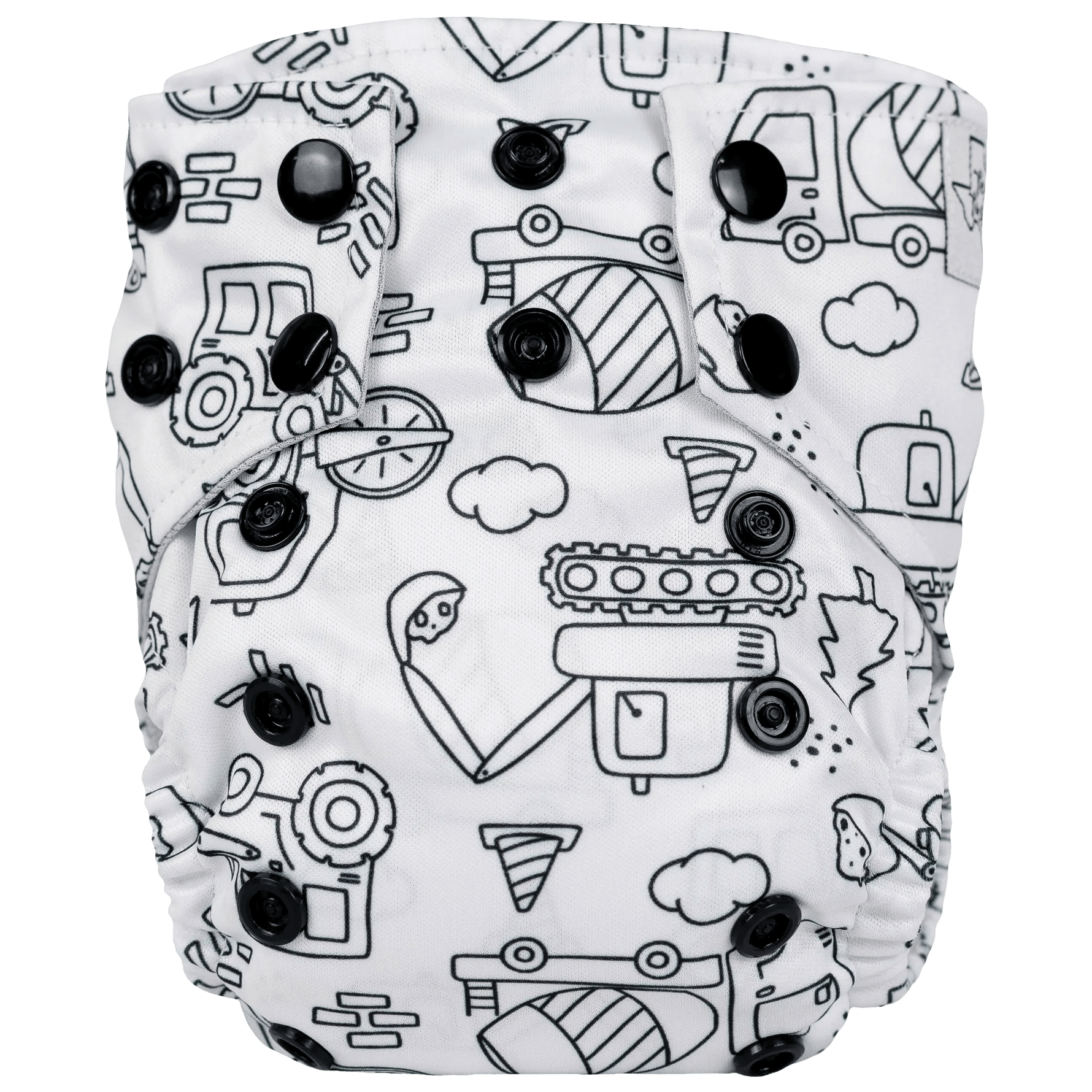 Texas Tushies Tiny Tushies Newborn AIO Cloth Diaper - 