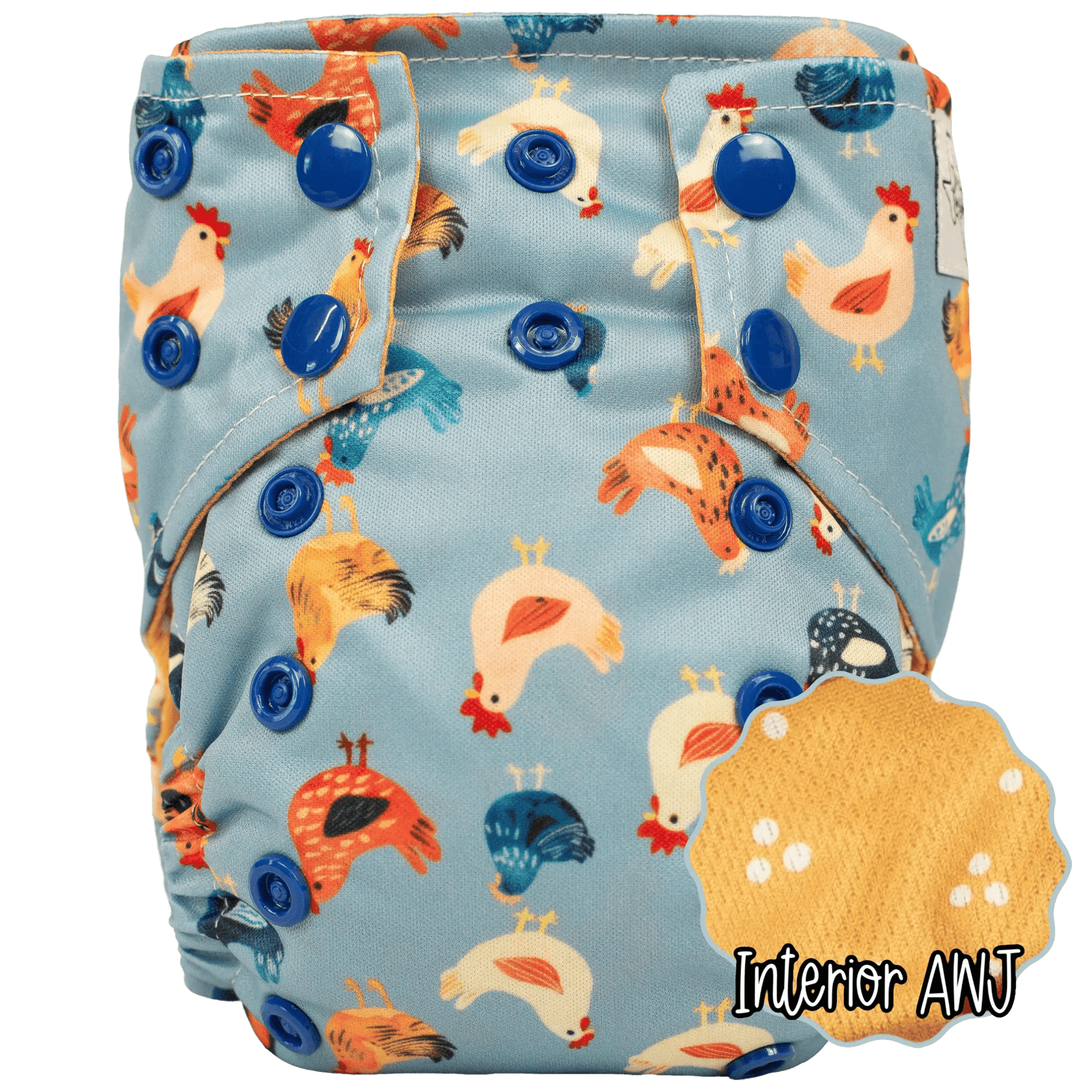 Texas Tushies Tiny Tushies Newborn AIO Cloth Diaper - 
