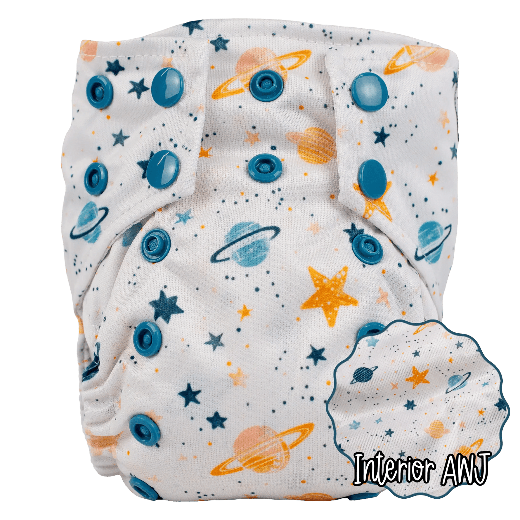 Texas Tushies Tiny Tushies Newborn AIO Cloth Diaper - 