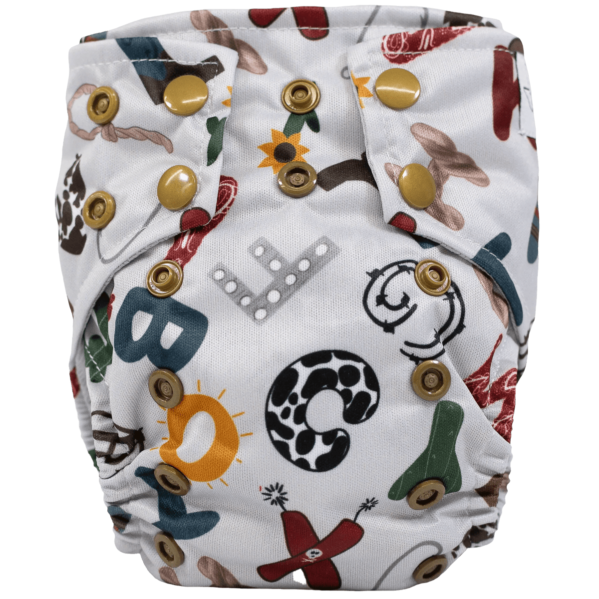 Texas Tushies Tiny Tushies Newborn AIO Cloth Diaper - 