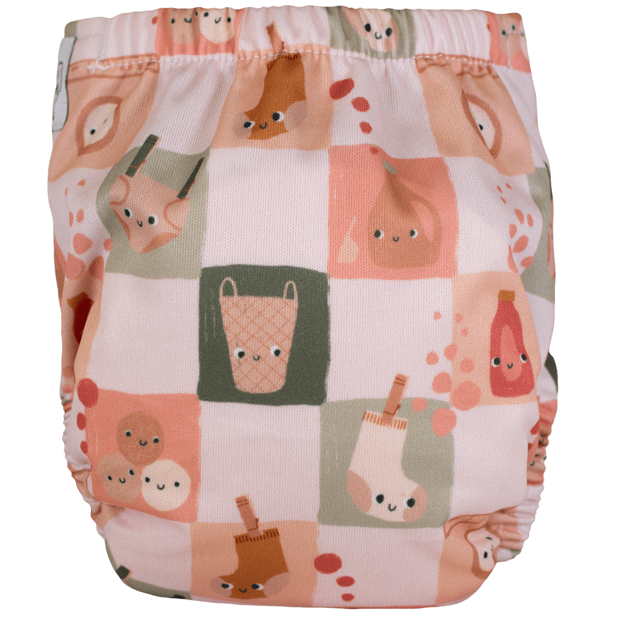 Texas Tushies Tiny Tushies Newborn AIO Cloth Diaper with Pocket Opening for Babies - 