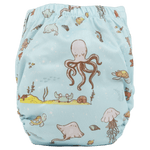 Texas Tushies Tiny Tushies Newborn AIO Cloth Diaper with Pocket Opening for Babies - 