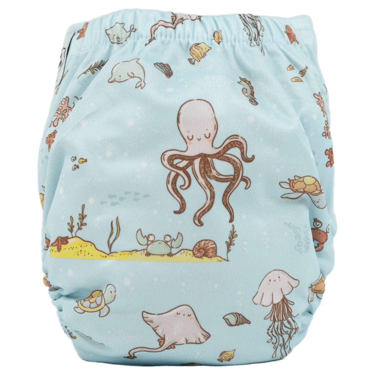 Texas Tushies Tiny Tushies Newborn AIO Cloth Diaper with Pocket Opening for Babies - 