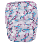 Texas Tushies Tiny Tushies Newborn AIO Cloth Diaper with Pocket Opening for Babies - 