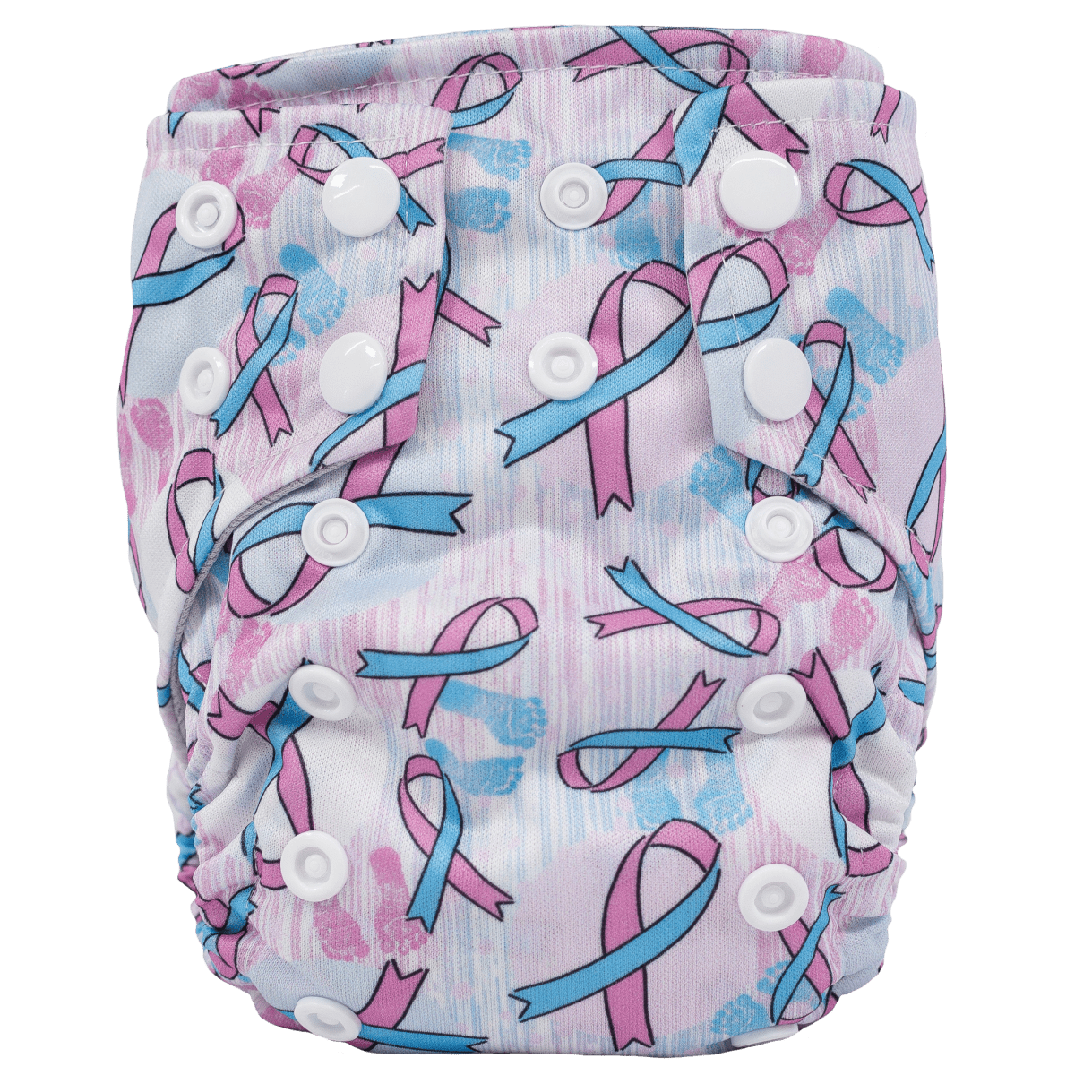 Texas Tushies Tiny Tushies Newborn AIO Cloth Diaper with Pocket Opening for Babies - 