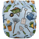 Texas Tushies Tiny Tushies Newborn AIO Cloth Diaper with Pocket Opening for Babies - 