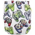 Texas Tushies Tiny Tushies Newborn AIO Cloth Diaper with Pocket Opening for Babies - 