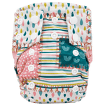 Texas Tushies Tiny Tushies Newborn AIO Cloth Diaper with Pocket Opening for Babies - 