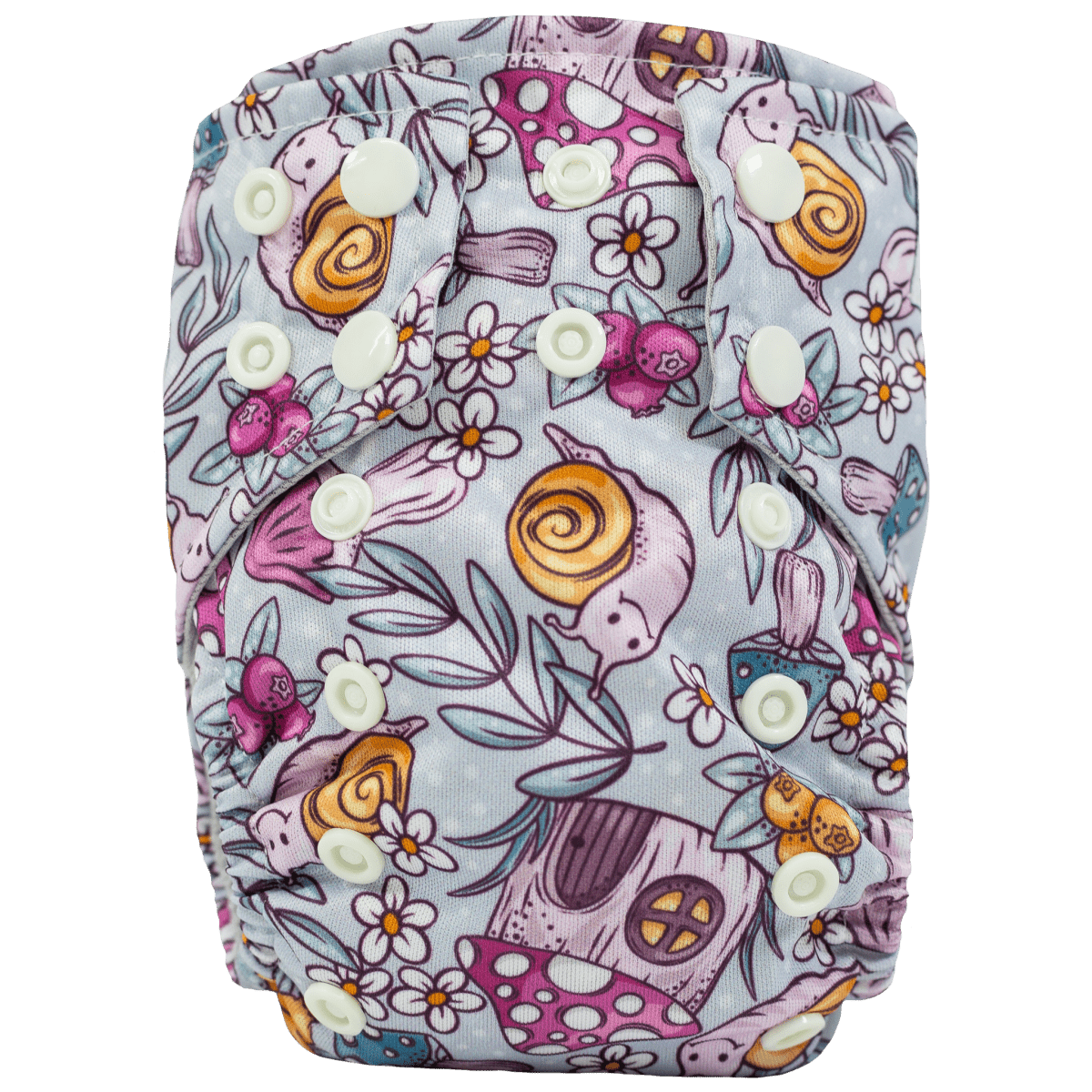 Texas Tushies Tiny Tushies Newborn AIO Cloth Diaper with Pocket Opening for Babies - 