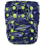 Texas Tushies Tiny Tushies Newborn AIO Cloth Diaper with Pocket Opening for Babies - 