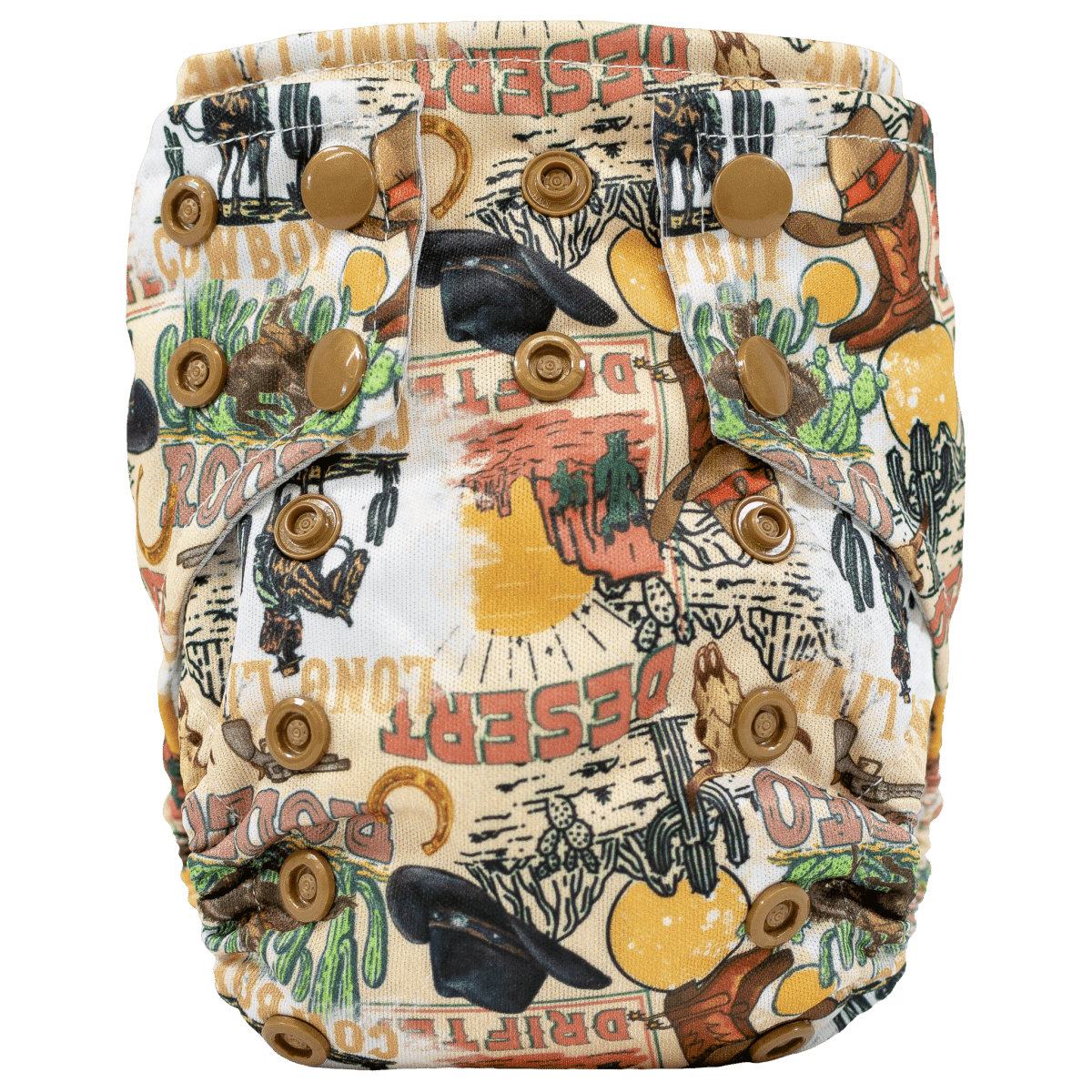 Texas Tushies Tiny Tushies Newborn AIO Cloth Diaper with Pocket Opening for Babies - 