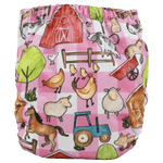 Texas Tushies Tiny Tushies Newborn AIO Cloth Diaper with Pocket Opening for Babies - 