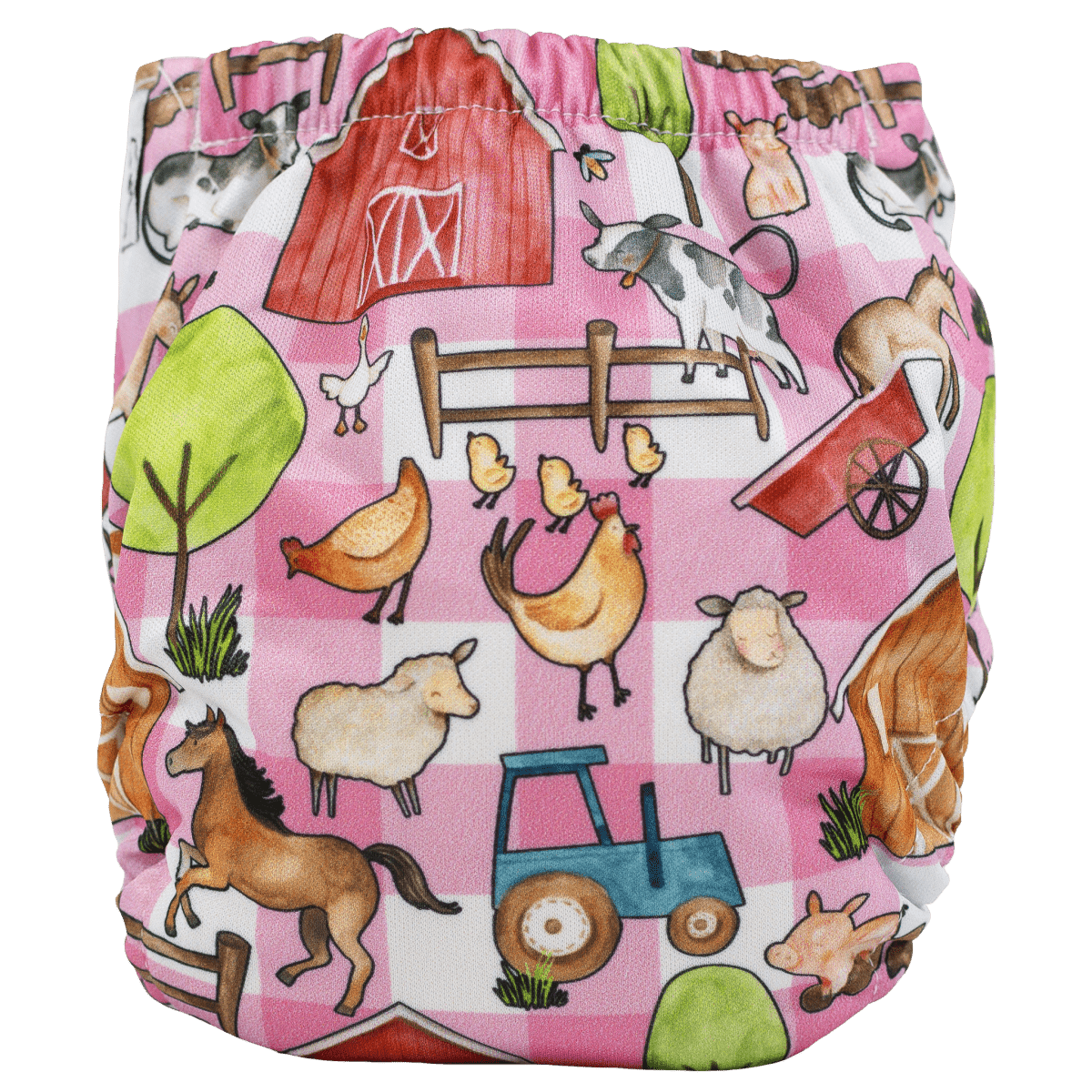 Texas Tushies Tiny Tushies Newborn AIO Cloth Diaper with Pocket Opening for Babies - 