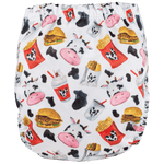 Texas Tushies Tiny Tushies Newborn AIO Cloth Diaper with Pocket Opening for Babies - 