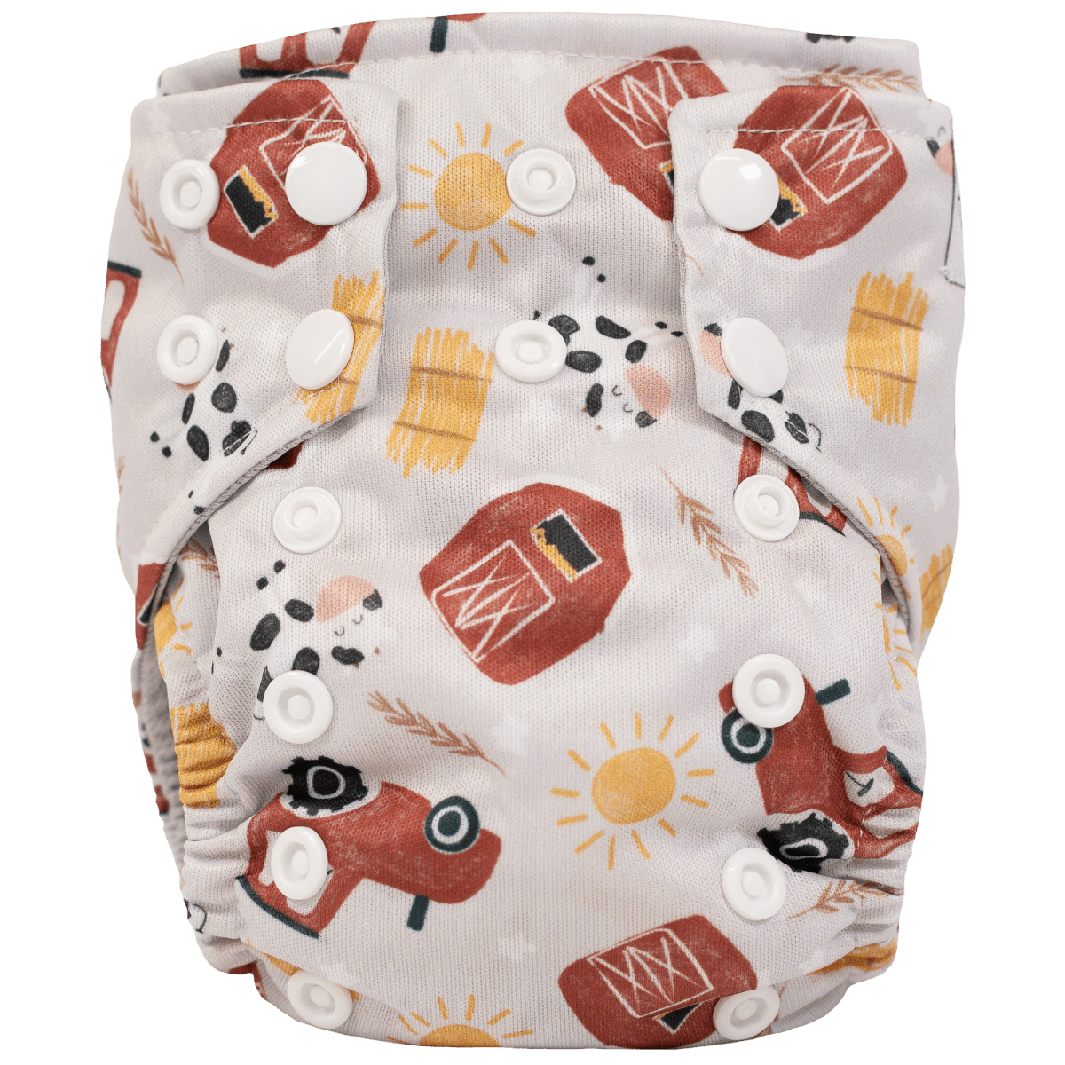 Texas Tushies Tiny Tushies Newborn AIO Cloth Diaper with Pocket Opening for Babies - 