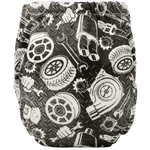 Texas Tushies Tiny Tushies Newborn AIO Cloth Diaper with Pocket Opening for Babies - 