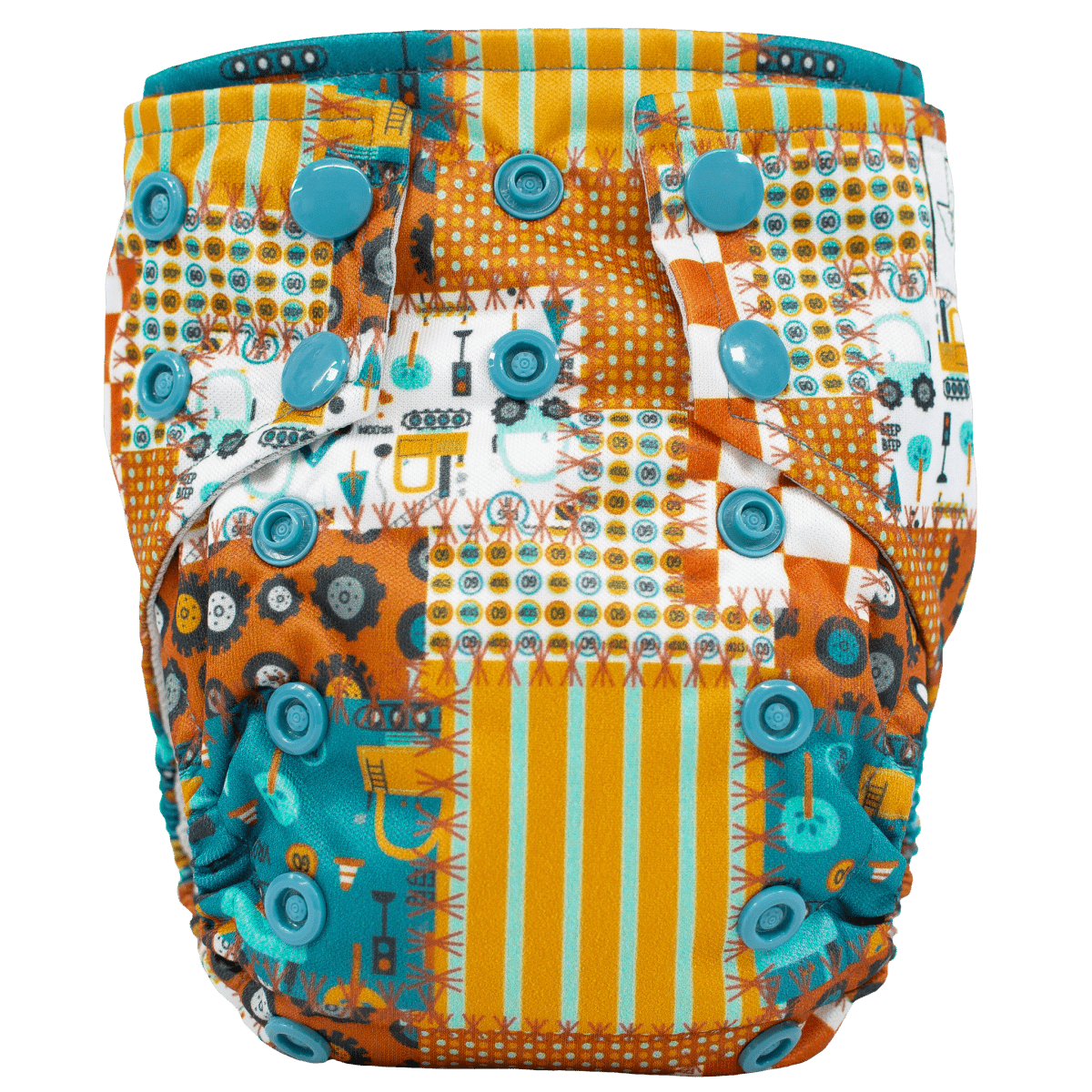 Texas Tushies Tiny Tushies Newborn AIO Cloth Diaper with Pocket Opening for Babies - 