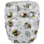 Texas Tushies Tiny Tushies Newborn AIO Cloth Diaper with Pocket Opening for Babies - 