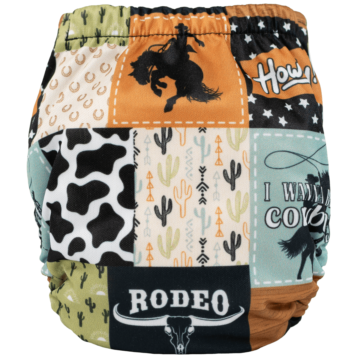 Texas Tushies Tiny Tushies Newborn AIO Cloth Diaper with Pocket Opening for Babies - 