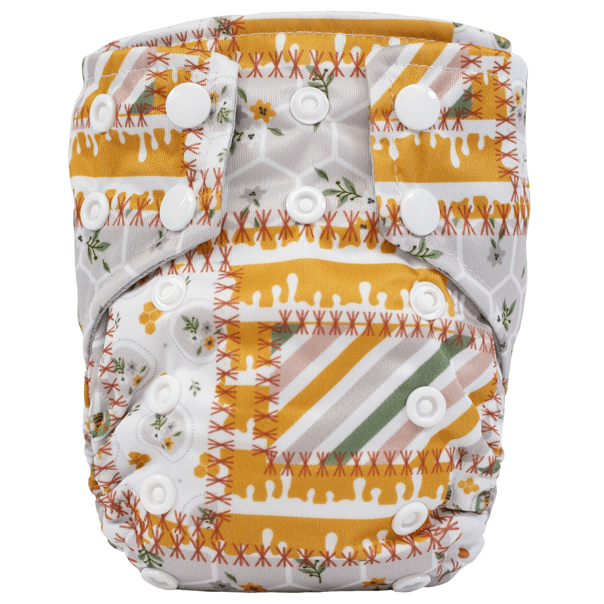 Texas Tushies Tiny Tushies Newborn AIO Cloth Diaper with Pocket Opening for Babies - 