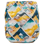 Texas Tushies Tiny Tushies Newborn AIO Cloth Diaper with Pocket Opening for Babies - 