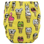 Texas Tushies Tiny Tushies Newborn AIO Cloth Diaper with Pocket Opening for Babies - 