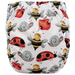 Texas Tushies Tiny Tushies Newborn AIO Cloth Diaper with Pocket Opening for Babies - 