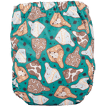 Texas Tushies Tiny Tushies Newborn AIO Cloth Diaper with Pocket Opening for Babies - 