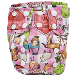 Texas Tushies Tiny Tushies Newborn AIO Cloth Diaper with Pocket Opening for Babies - 