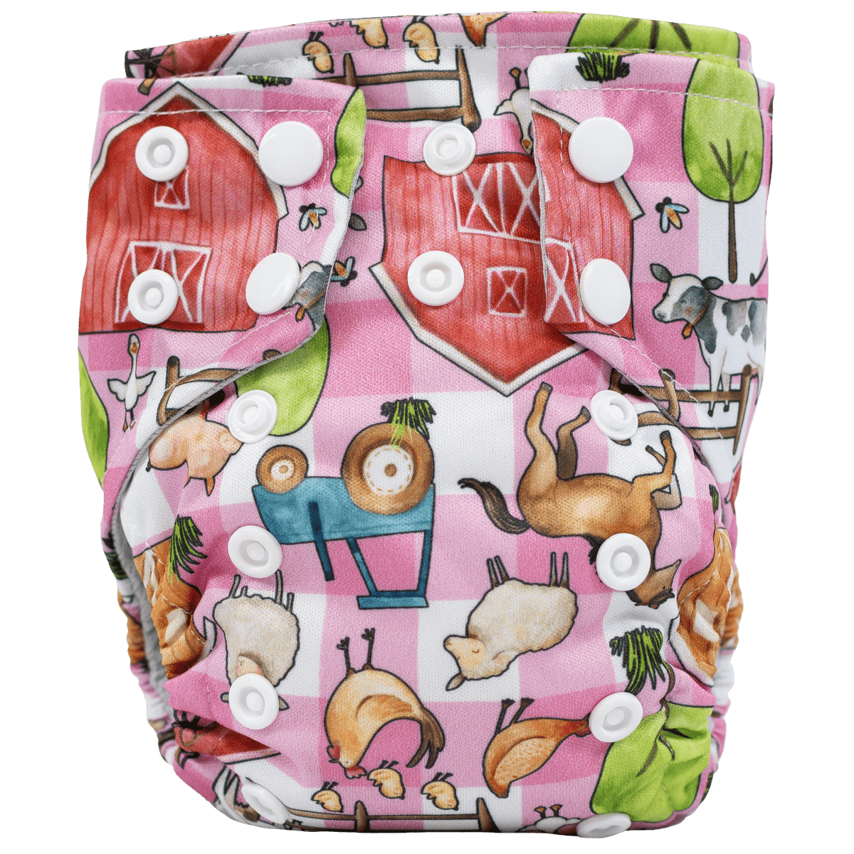 Texas Tushies Tiny Tushies Newborn AIO Cloth Diaper with Pocket Opening for Babies - 