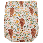 Texas Tushies Tiny Tushies Newborn AIO Cloth Diaper with Pocket Opening for Babies - 