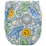 Texas Tushies Tiny Tushies Newborn AIO Cloth Diaper with Pocket Opening for Babies - 