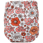 Texas Tushies Tiny Tushies Newborn AIO Cloth Diaper with Pocket Opening for Babies - 