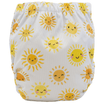 Texas Tushies Tiny Tushies Newborn AIO Cloth Diaper with Pocket Opening for Babies - 