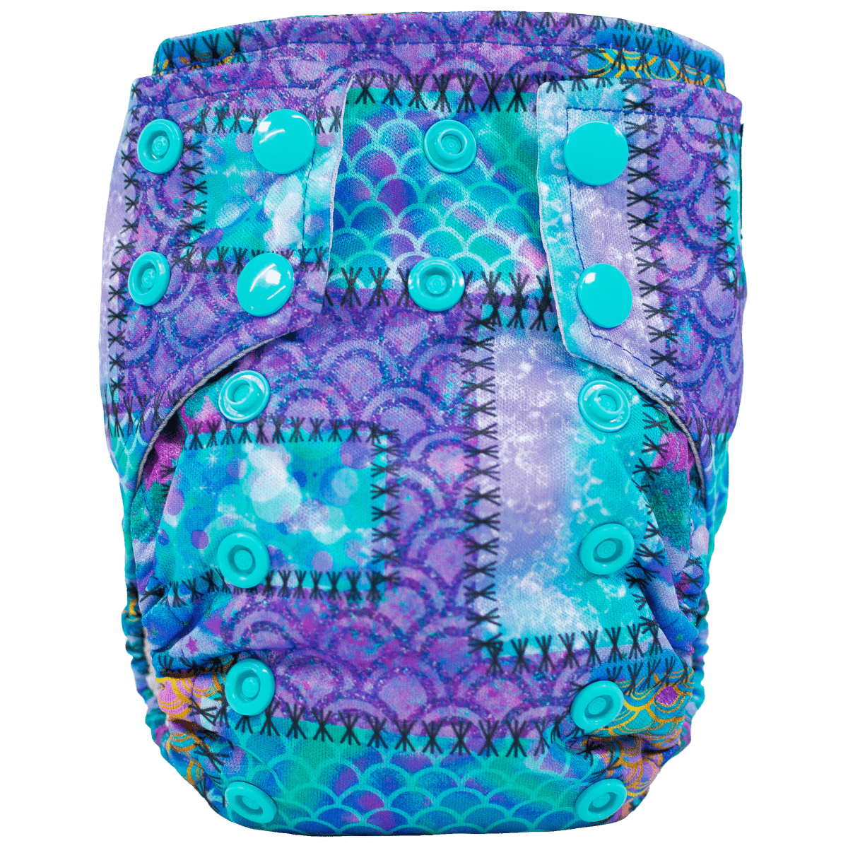 Texas Tushies Tiny Tushies Newborn AIO Cloth Diaper with Pocket Opening for Babies - 